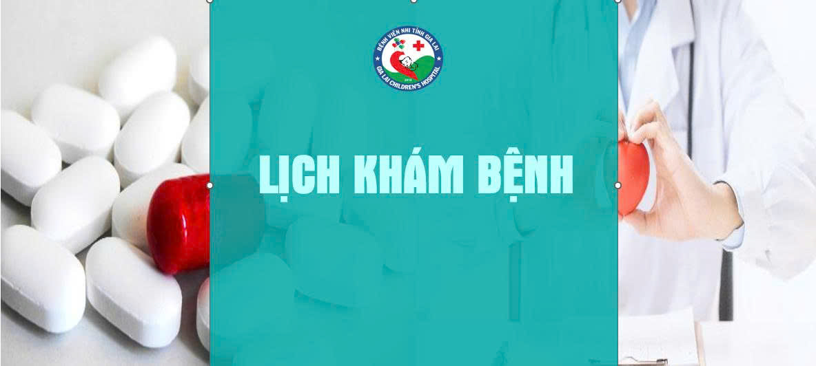LỊCH KHÁM BỆNH TUẦN 32
